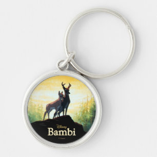Porte-clés Bambi & Faline sur Cliff