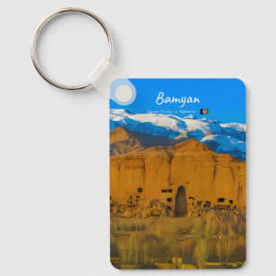 Porte-clés Bamyan, Afghanistan - Vallée des falaises de Boudd