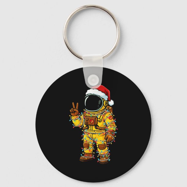 Porte-clés Bananaut Space Explorer - Christmas Astronaut Ligh (Recto)