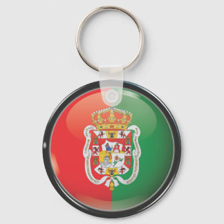 Porte-clés Bandera y escudo de Granada