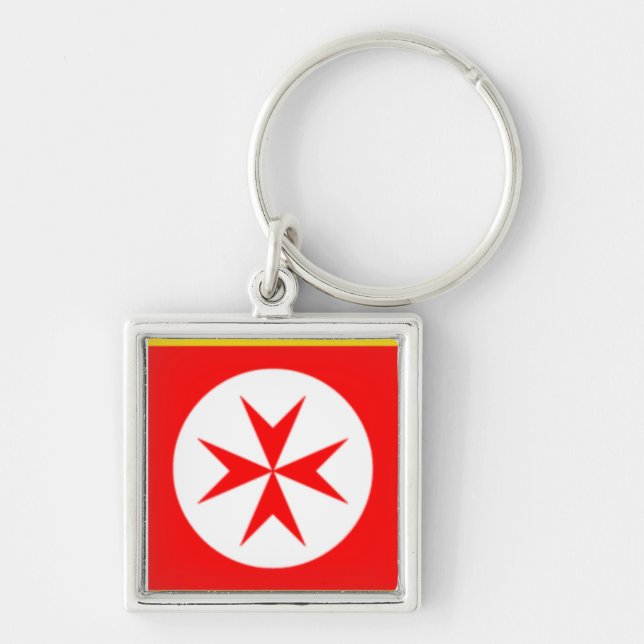 Porte-clés Bannière de la Marine Médicis de Toscane (Devant)