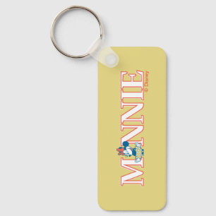 Porte-clés Bannière de nom Minnie classique