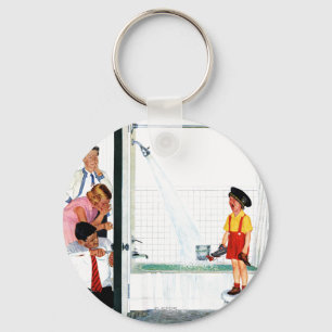 Porte-clés Baquet de débordement