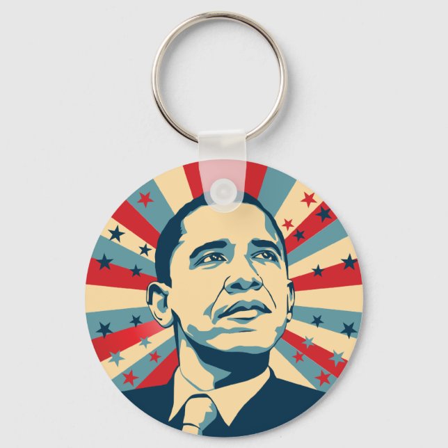 Porte-clés Barack Obama (Recto)