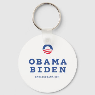Porte-clés Barack Obama Biden 2012 avec le logo de "O"