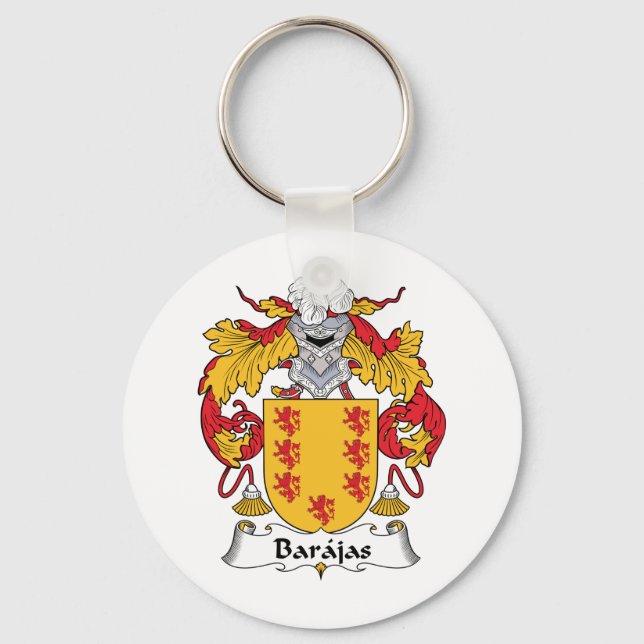 Porte-clés Barajas Family Crest (Recto)
