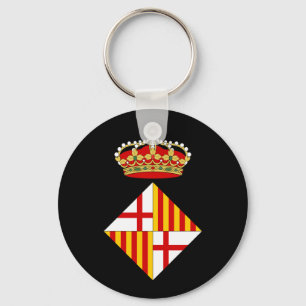 Porte-clés Barcelona Coat Of Arms