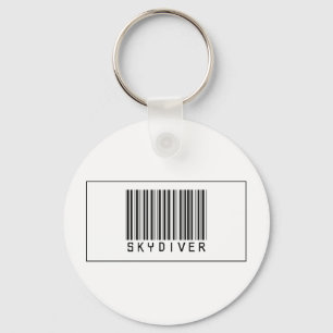 Porte-clés Barcode Skydiver