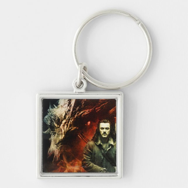 Porte-clés BARD THE BOWMAN™ & Smaug (Devant)
