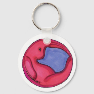 Porte-clés BargasArtworks a conçu le porte - clé de lapin d