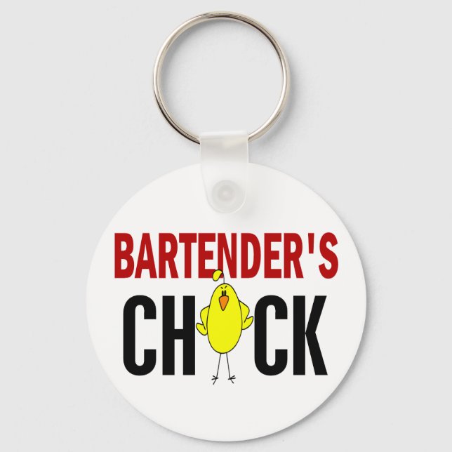 PORTE-CLÉS BARTENDER’S CHICK (Recto)