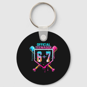 Porte-clés Base de 6+7 ans #official Teenager 13e anniversair