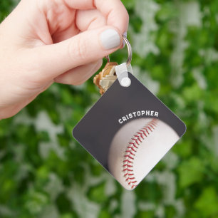 Porte-clés Baseball Personnalisé