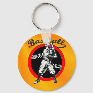 Porte-clés Baseball:Vintage Keychain
