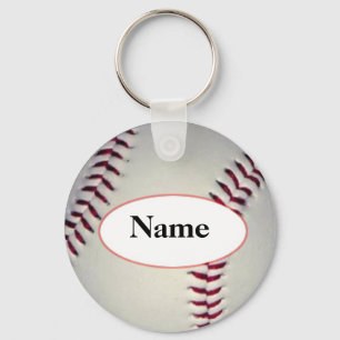 Porte-clés Baseball with your name on it