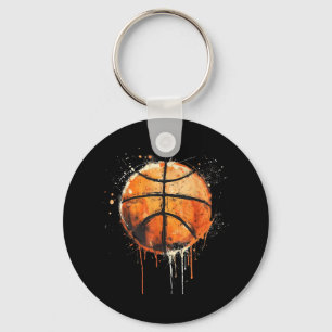 Porte-clés Basket-ball Artwork Basket-ball Boucle d'eau color