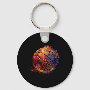 Porte-clés Basket-ball Artwork Basket-ball Capture Bball P