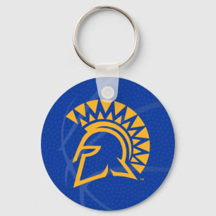 Porte-clés Basket-ball d'état de Spartans d'état de San Jos