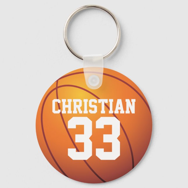 Porte-clés Basket-ball du Personalized (Recto)