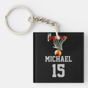 Porte-clés Basket-ball Votre nom