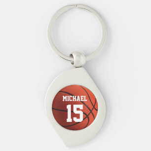 Porte-clés Basket-ball Votre nom