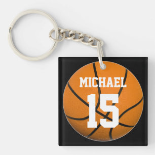 Porte-clés Basket-ball Votre nom