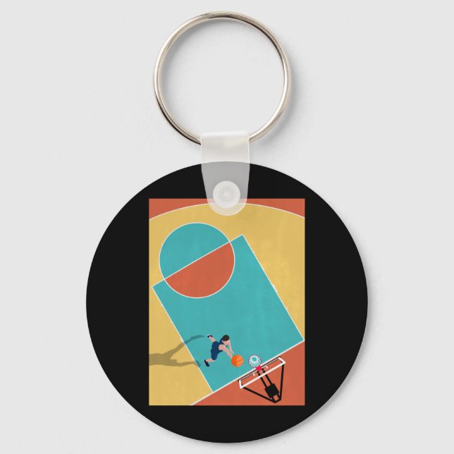 Porte-clés Basketball Dunks 1 (Recto)