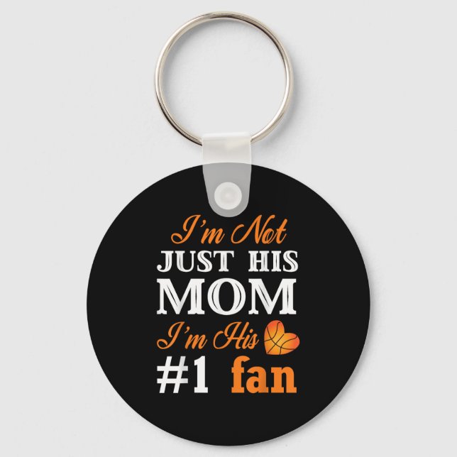 Porte-clés Basketball Fan Mom Quote Shirt Mothers Day Gift Fo (Recto)