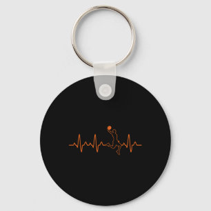 Porte-clés Basketball Heartbeat Player Ball Coach Don Pour M