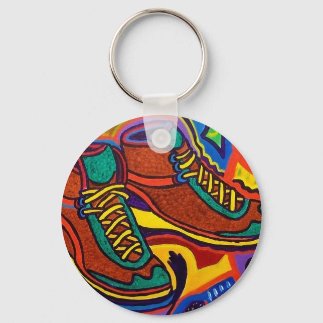 Porte-clés Baskets sportifs par Piliero (Recto)
