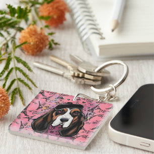 Porte-clés Basset Hound