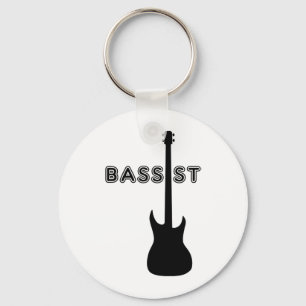 Porte-clés Bassiste
