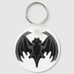 Porte-clés Bat Black Inv Le MUSÉE Zazzle Cadeaux