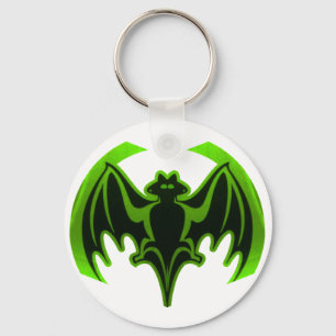 Porte-clés Bat Green MUSEUM Zazzle Cadeaux