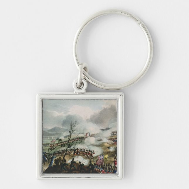 Porte-clés Bataille de Nivelle, gravée par Thomas (Devant)