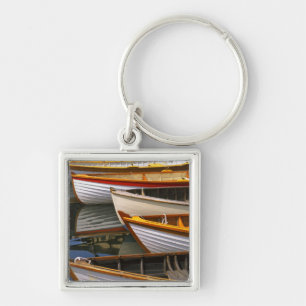 Porte-clés Bateaux aux couleurs vives au Wooden Boat Center