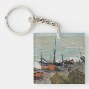 Porte-clés Bateaux de pêche Claude Monet vintages