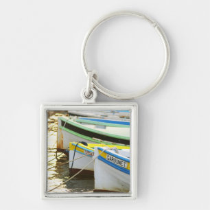 Porte-clés Bateaux de pêche provençaux typiques peints en