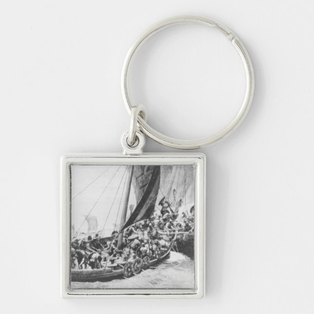 Porte-clés Bateaux de Viking (Devant)