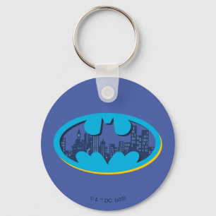Porte-clés Batman   Symbole de la ville d'Arkham