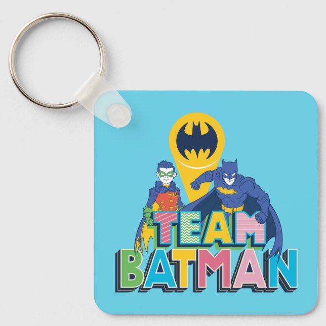 Porte-clés Batman | Team Batman (Recto)