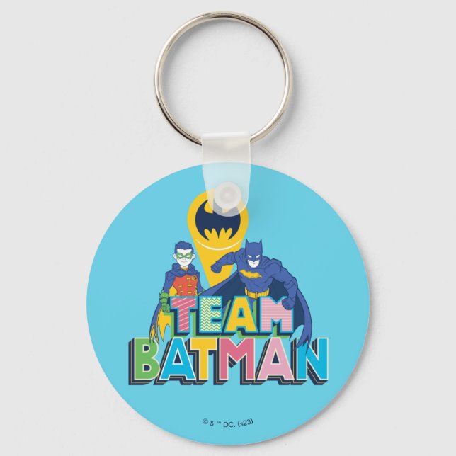 Porte-clés Batman | Team Batman (Recto)