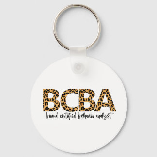 Porte-clés BCBA, don bcba, analyste de comportement, ABA, BCB