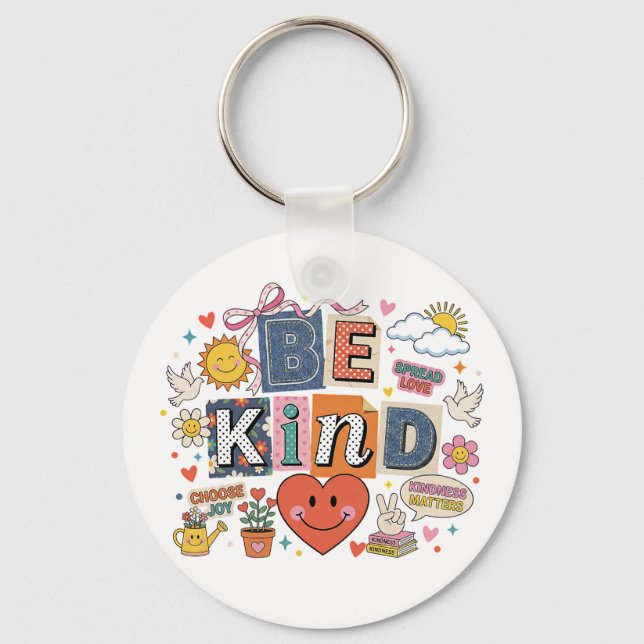 Porte-clés Be Kind - Kindness Matters (Recto)