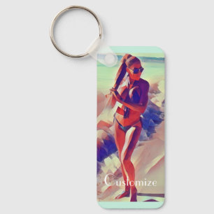 Porte-clés Beach Girl Thunder_Cove