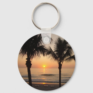 Porte-clés Beach Sunset Photographie Nature Porte - clé Art T