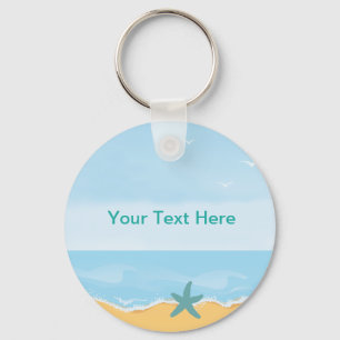 Porte-clés Beach Theme Keychain