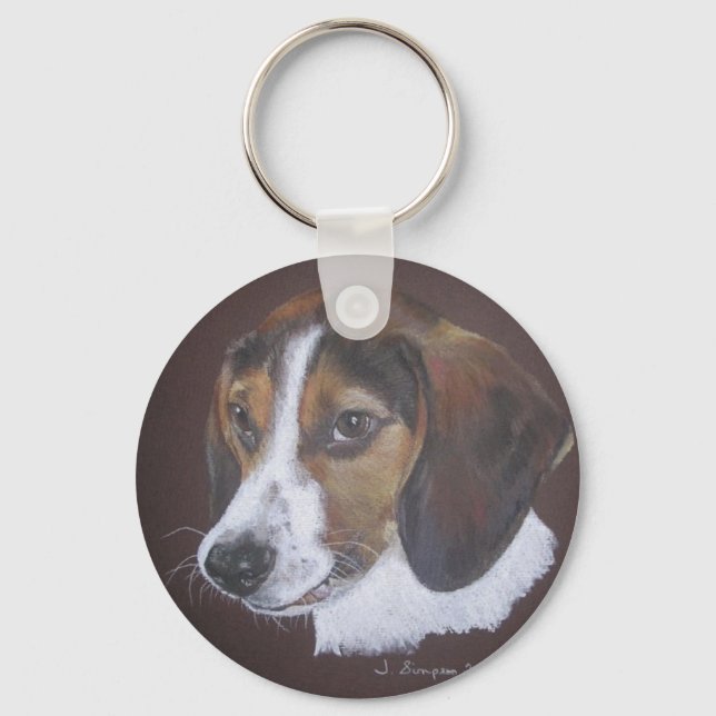 Porte-clés Beagle (Recto)