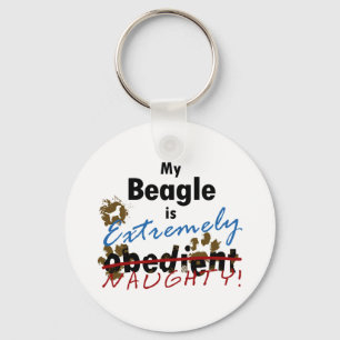 Porte-clés Beagle extrêmement vilain