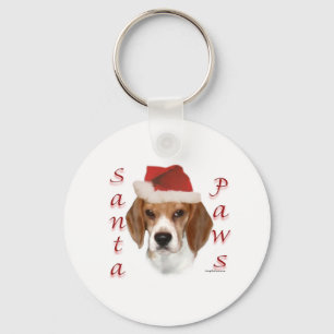 Porte-clés Beagle Père Noël Paws